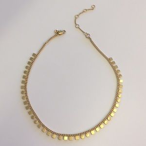 Madewell Gold Choker Necklace